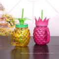 pineapple shaped mason jar with lids glass mason jars